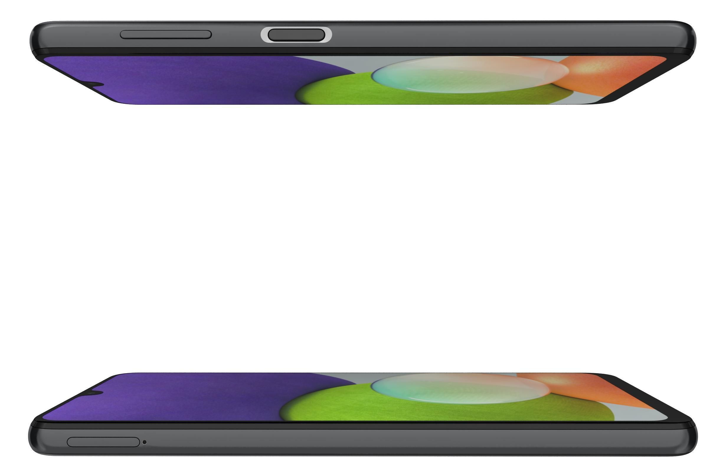 Samsung Galaxy A22 Black 3D model_9