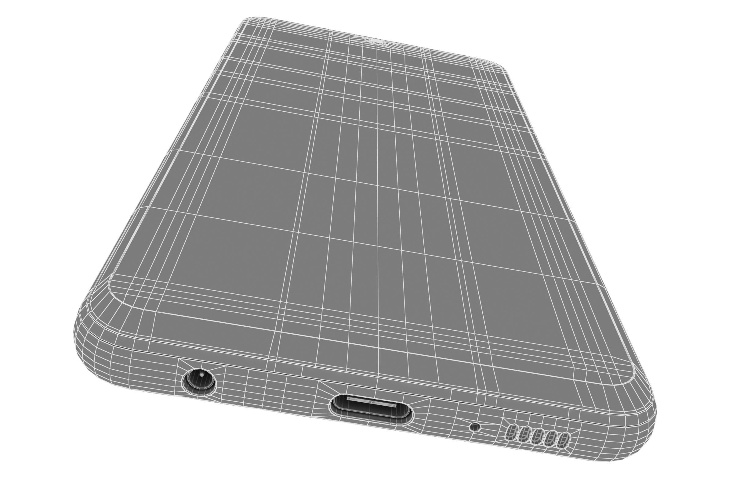 Samsung Galaxy A22 Black 3D model_19