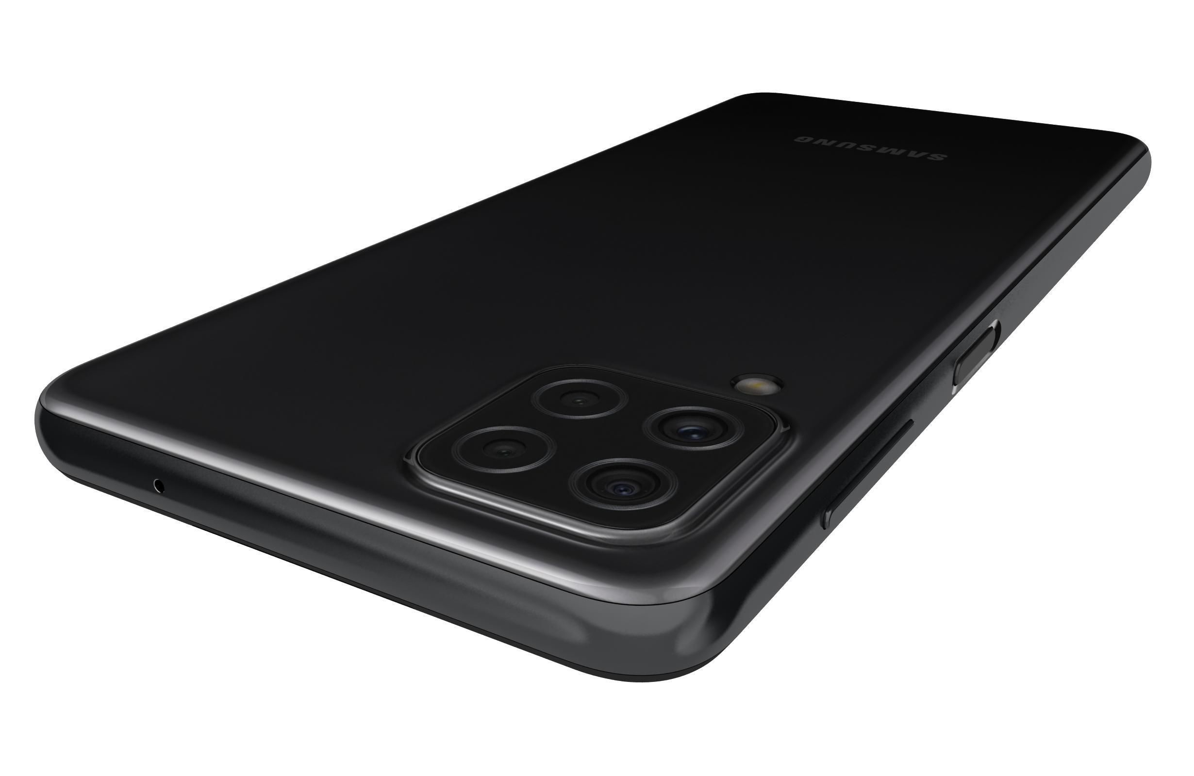 Samsung Galaxy A22 Black 3D model_13