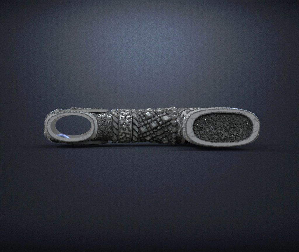 Pendant Hammer of Thor 3D print model_2