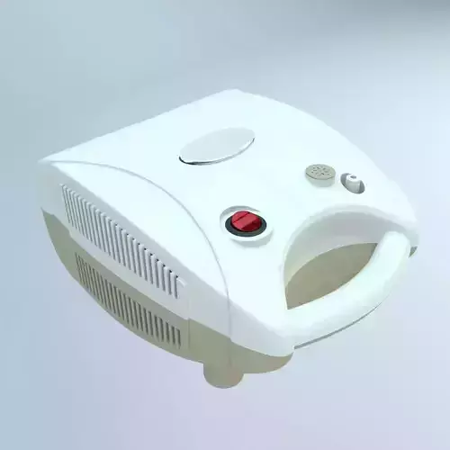 Nebulizer toilet with light