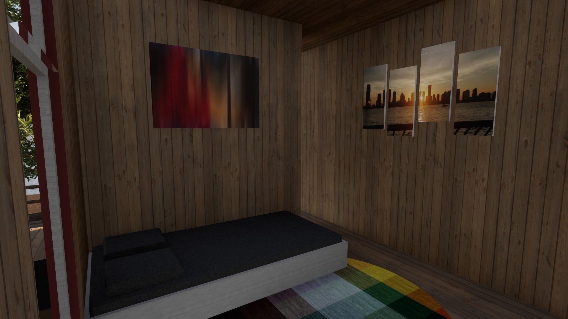 Revit Modern Beach house 3D model_32