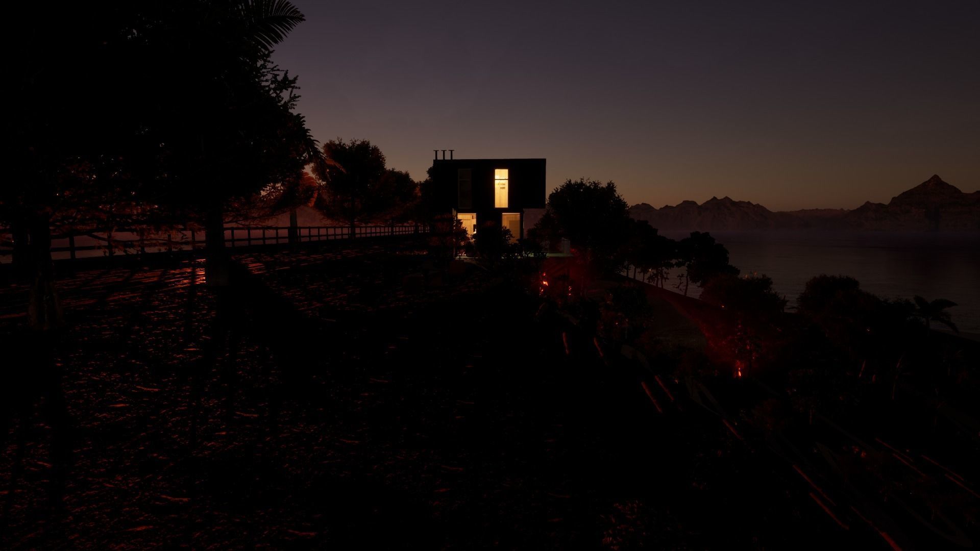 Revit Modern Beach house 3D model_10