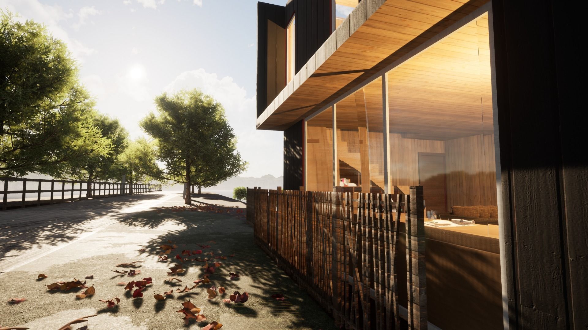 Revit Modern Beach house 3D model_20