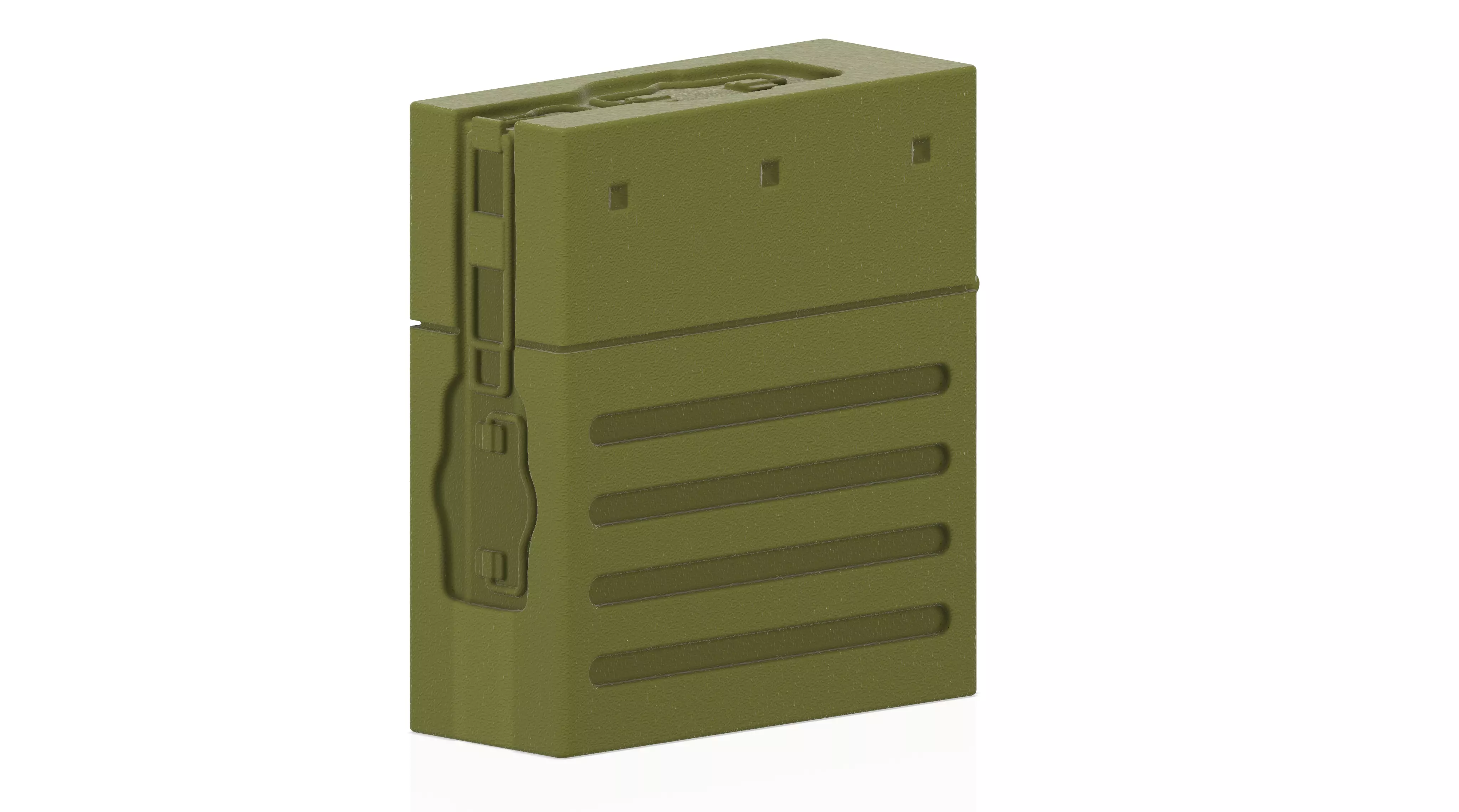 3d printable old military ammo box 3D print model