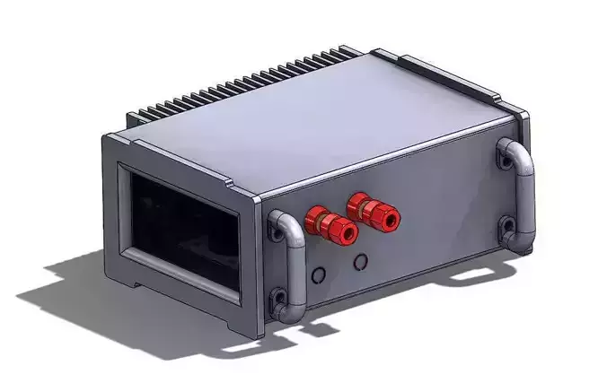 12V power supply Free 3D model