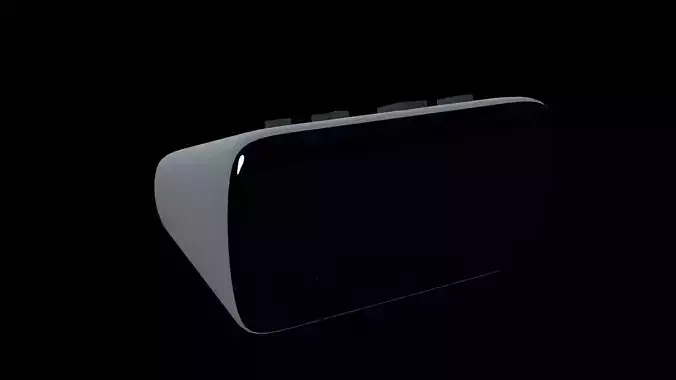 Smart Clock with working time 3D model