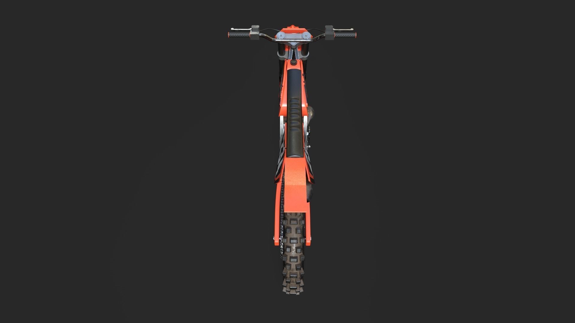 3D KTM Dirt Bike 3D model_7
