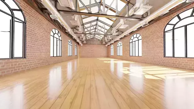 empty office building