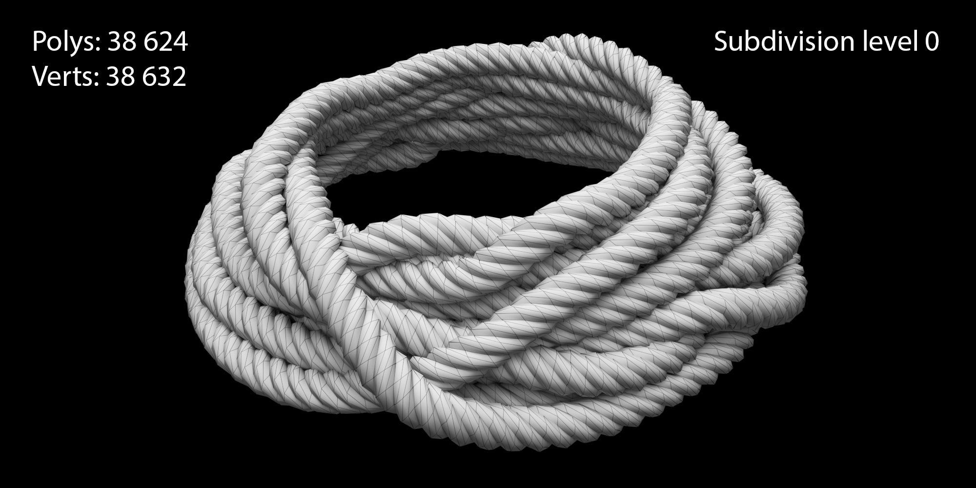 Ropes pack 3D Model Collection_53