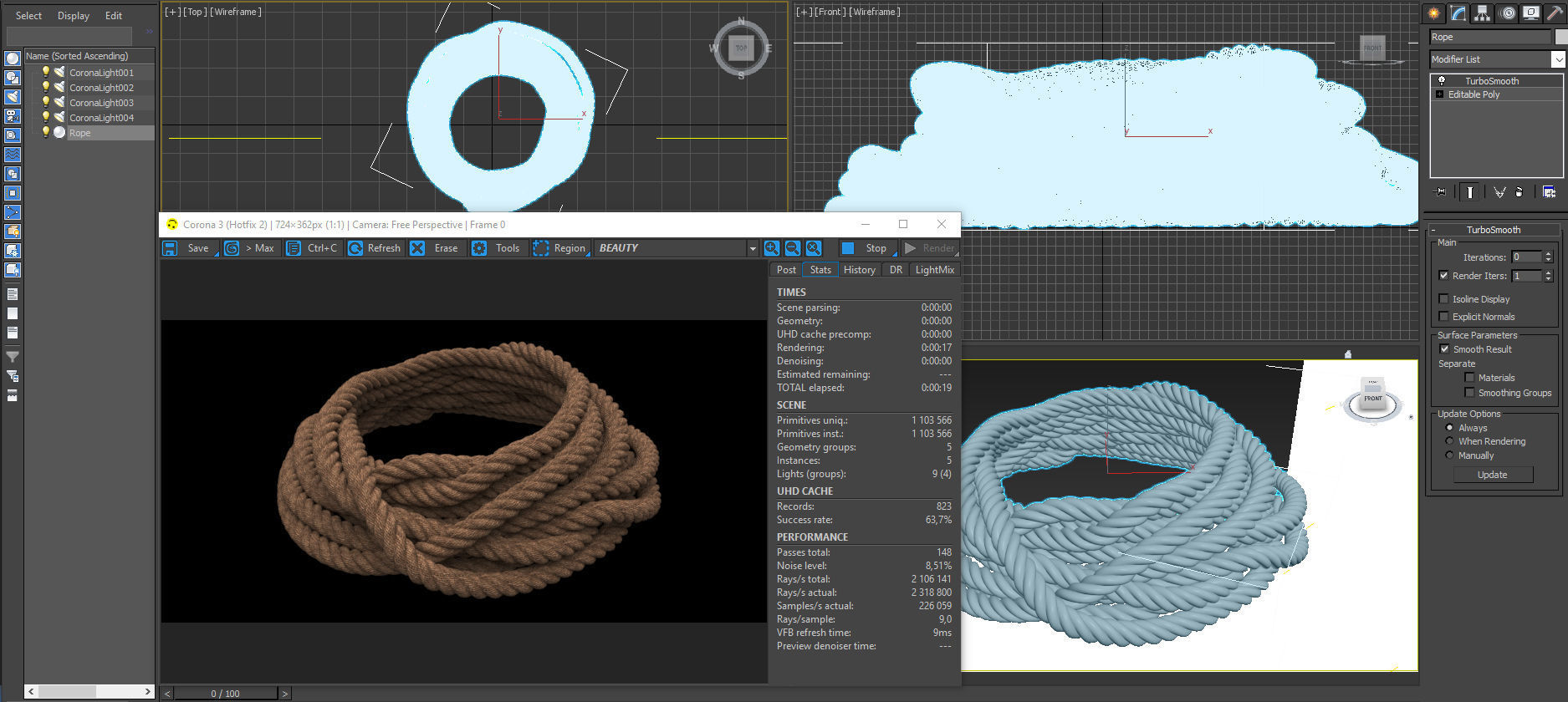 Ropes pack 3D Model Collection_55
