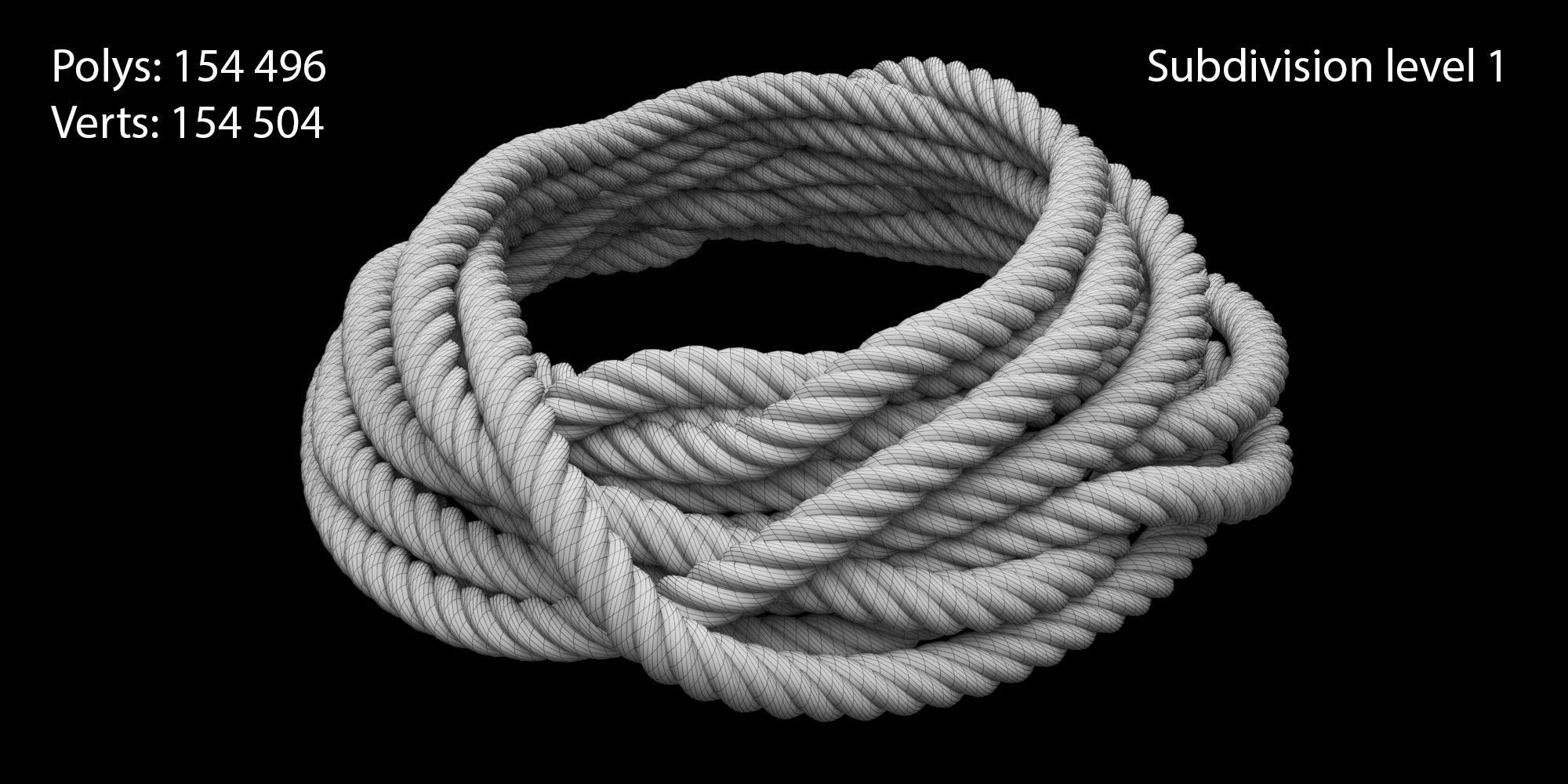 Ropes pack 3D Model Collection_54