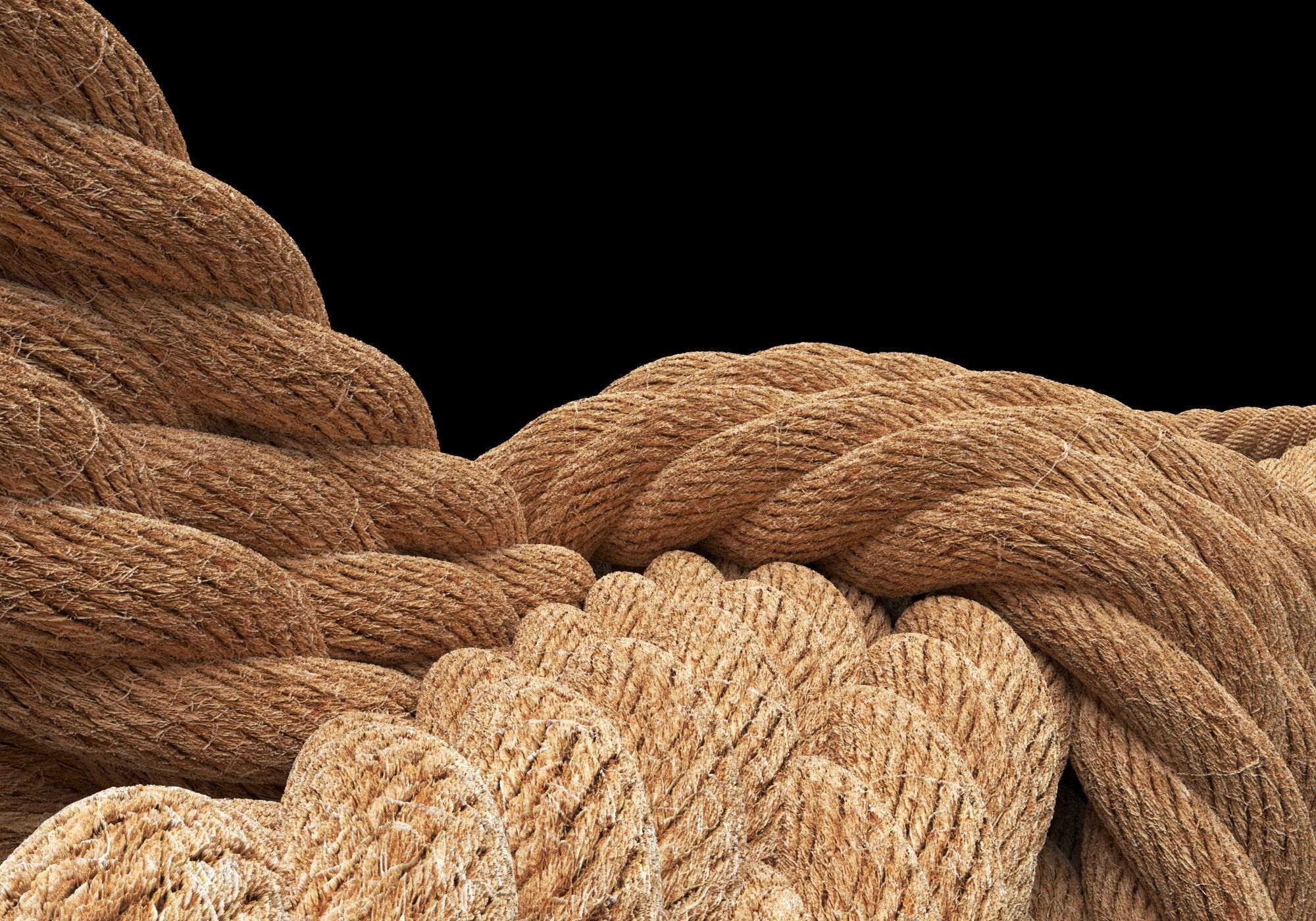 Ropes pack 3D Model Collection_14