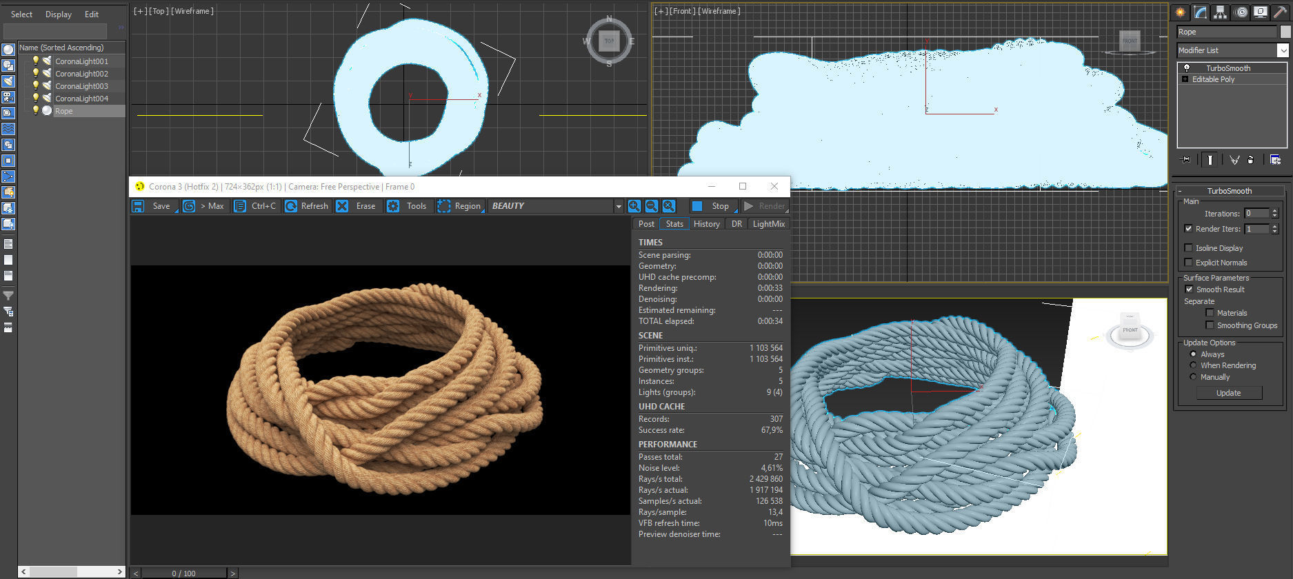 Ropes pack 3D Model Collection_45