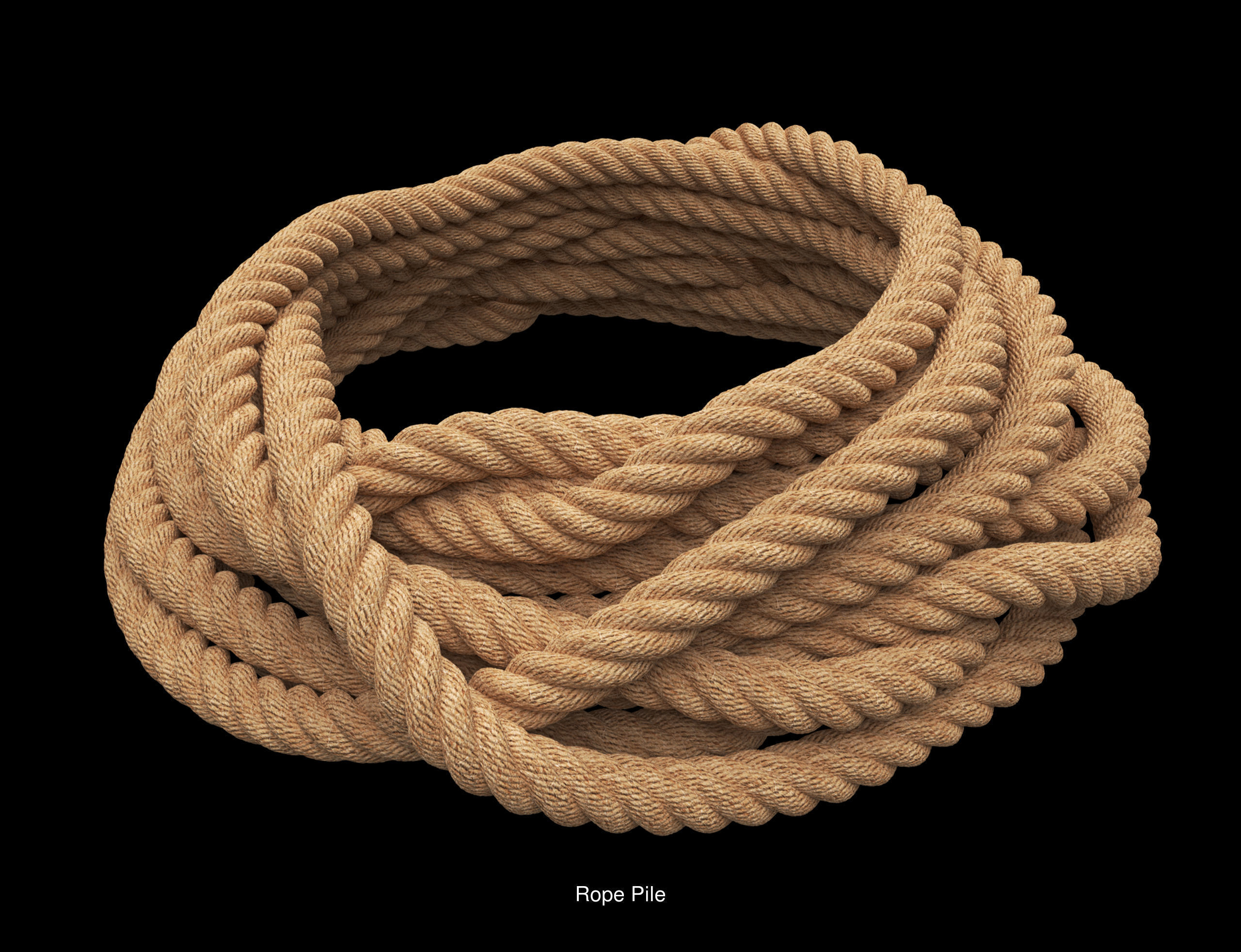 Ropes pack 3D Model Collection_3