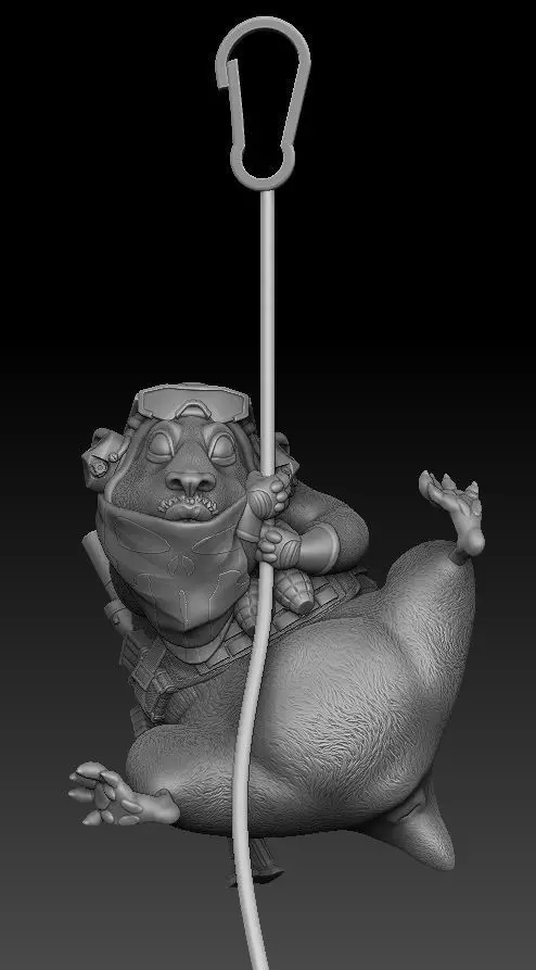 Hamster Black Ops 3D print model