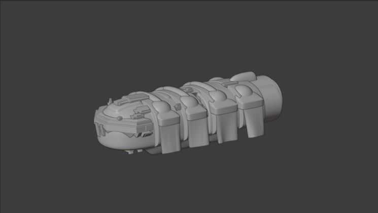 Winnu carrier 3D print model_3