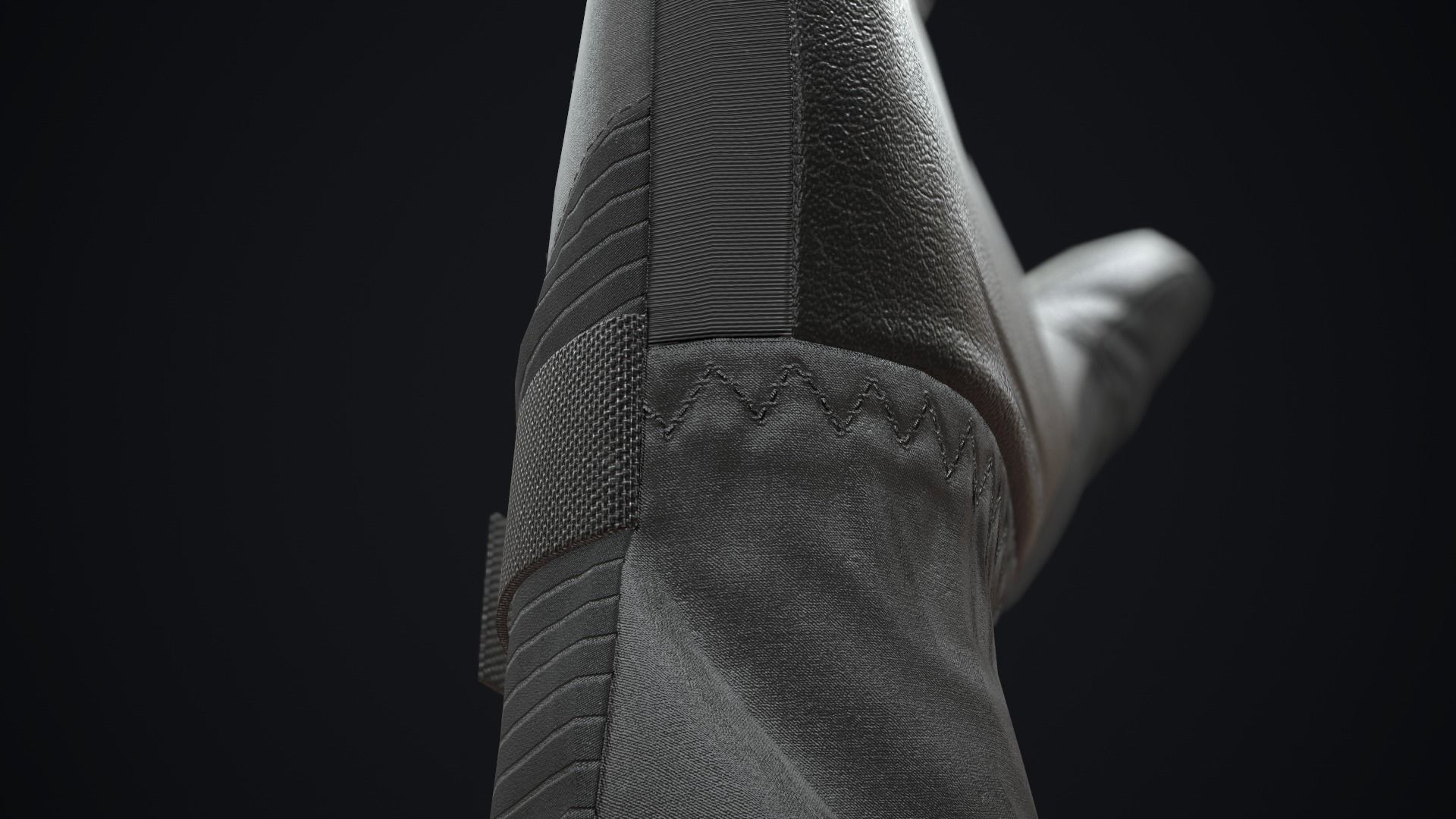 Winter gloves pack 3D Model Collection_9