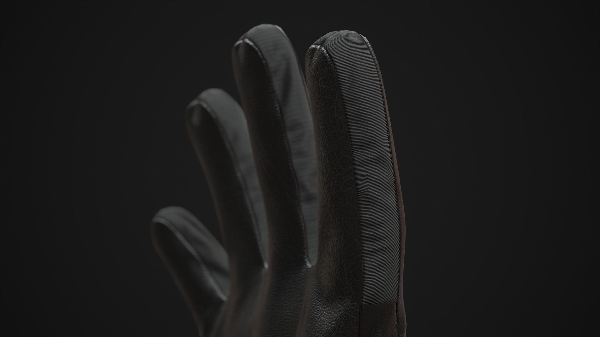 Winter gloves pack 3D Model Collection_26