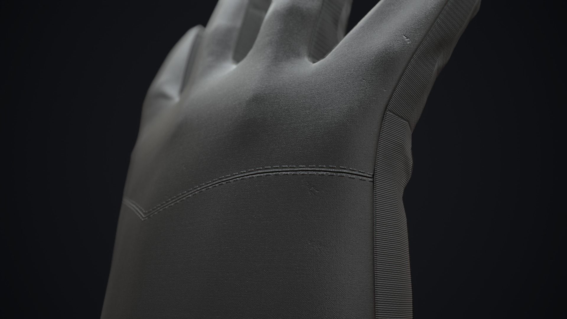 Winter gloves pack 3D Model Collection_8