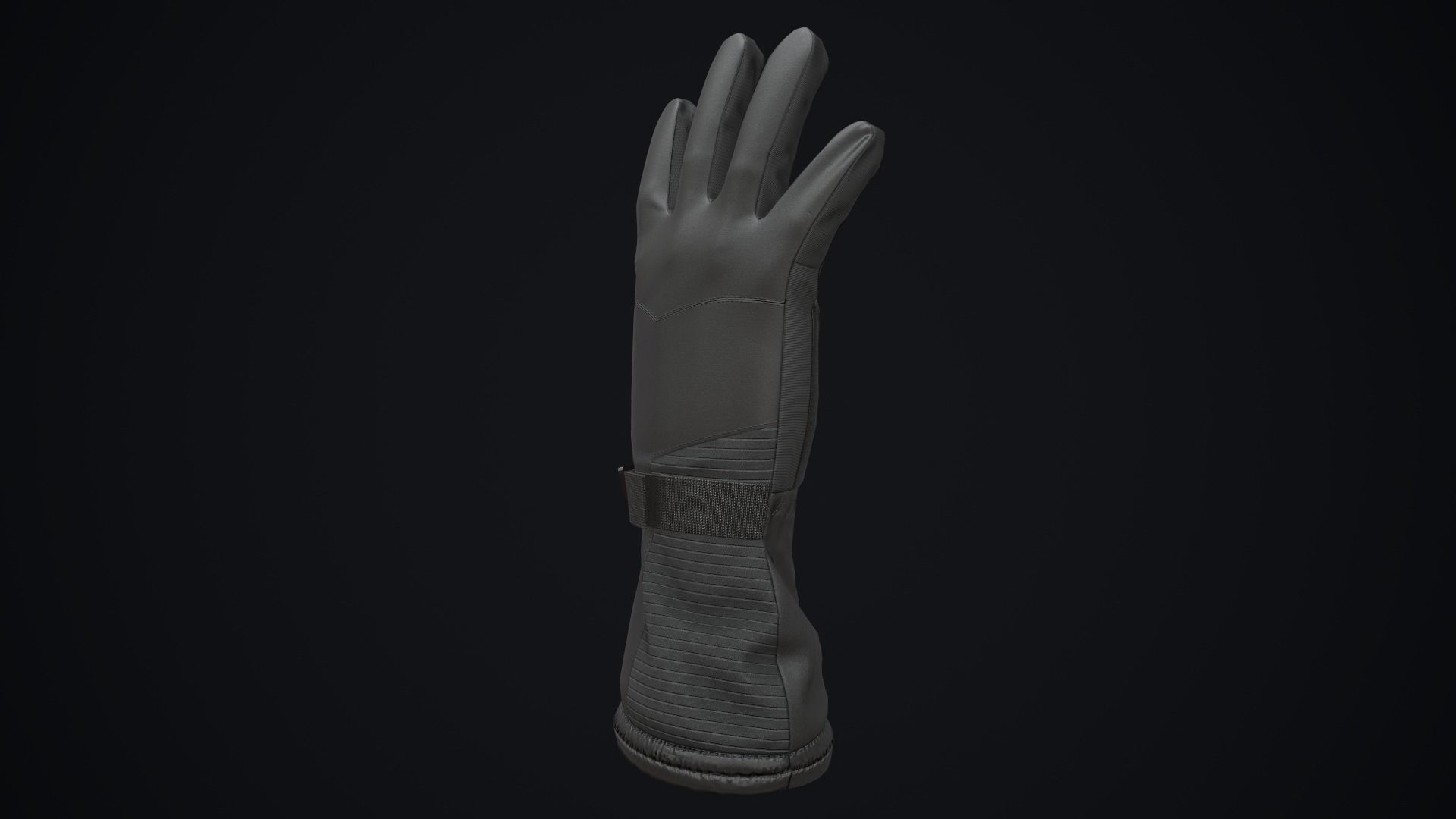 Winter gloves pack 3D Model Collection_4
