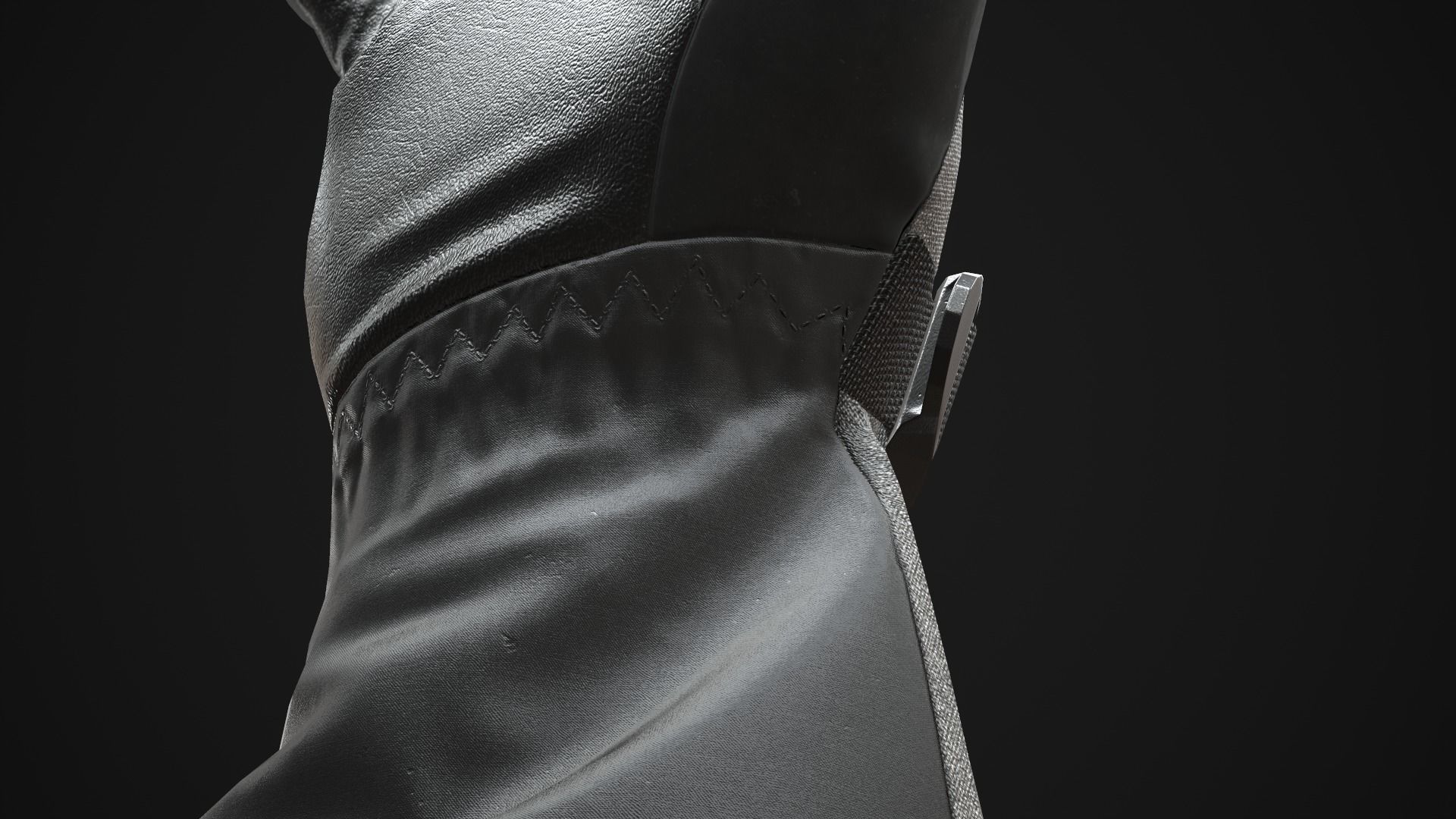 Winter gloves pack 3D Model Collection_25