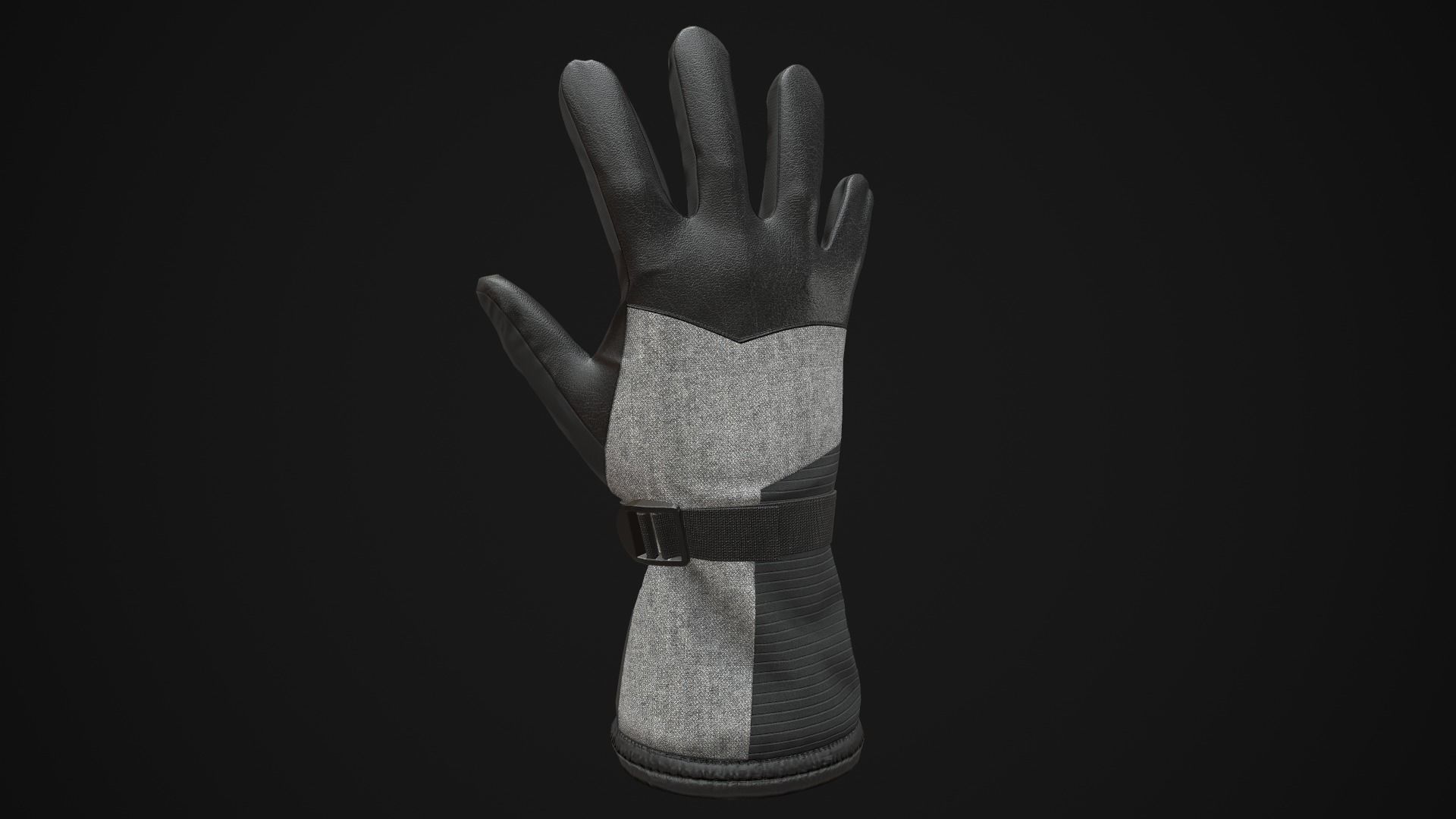 Winter gloves pack 3D Model Collection_18