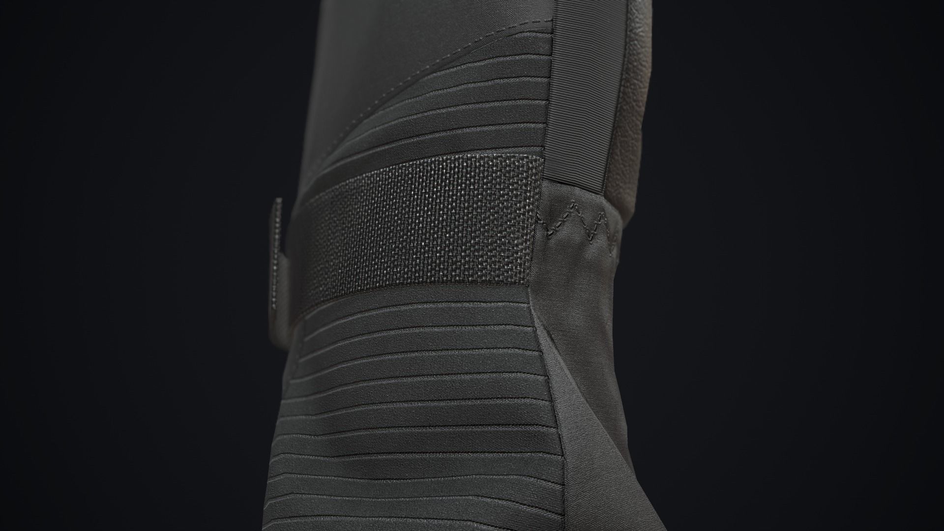 Winter gloves pack 3D Model Collection_7