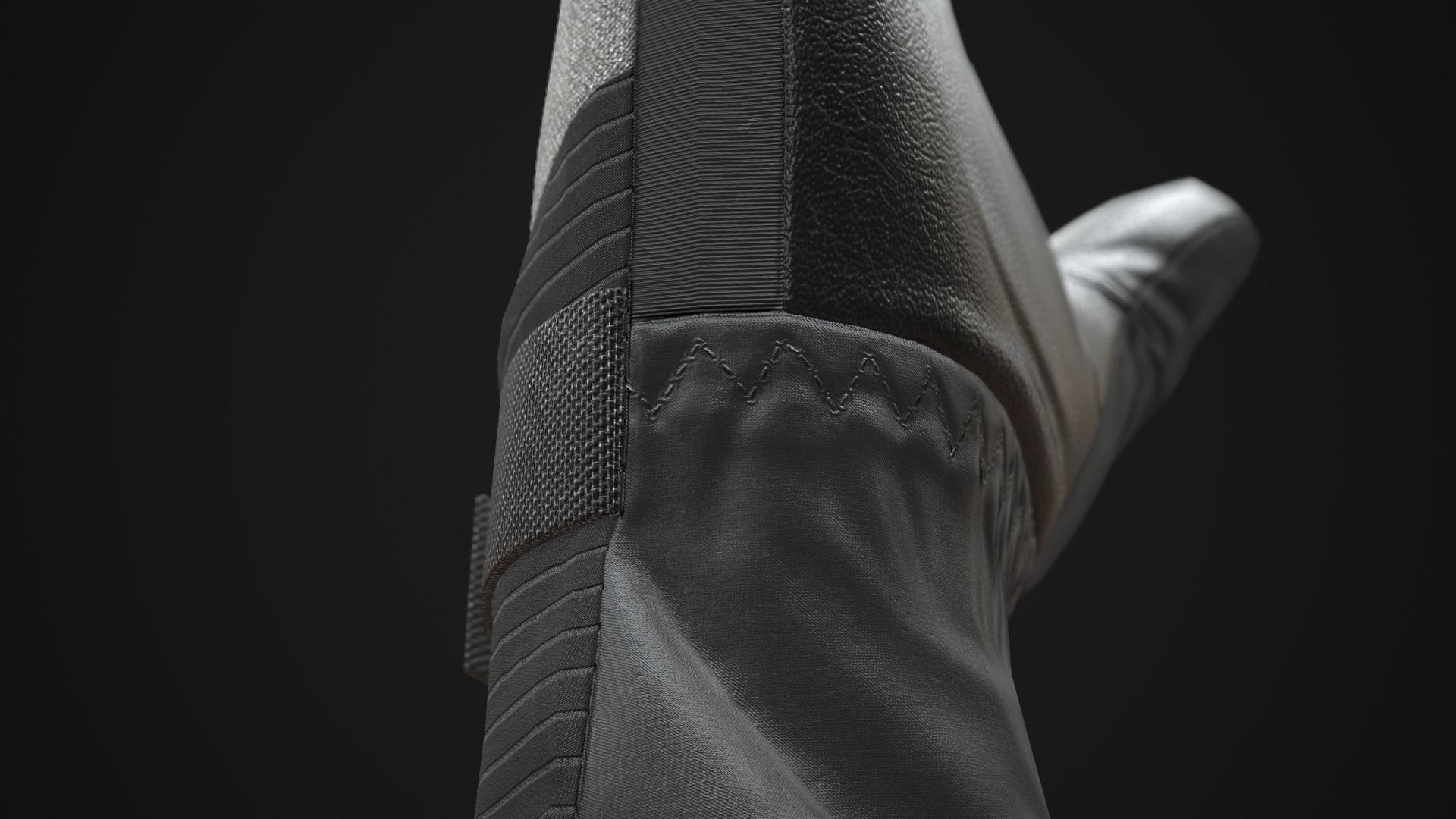 Winter gloves pack 3D Model Collection_23