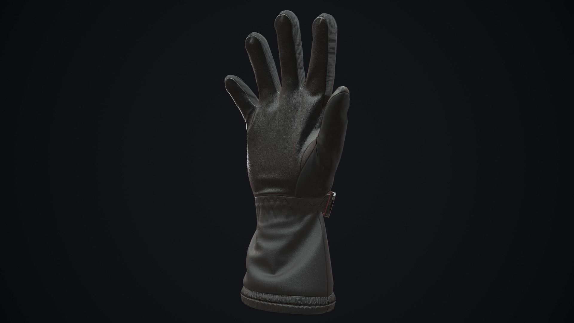 Winter gloves pack 3D Model Collection_6