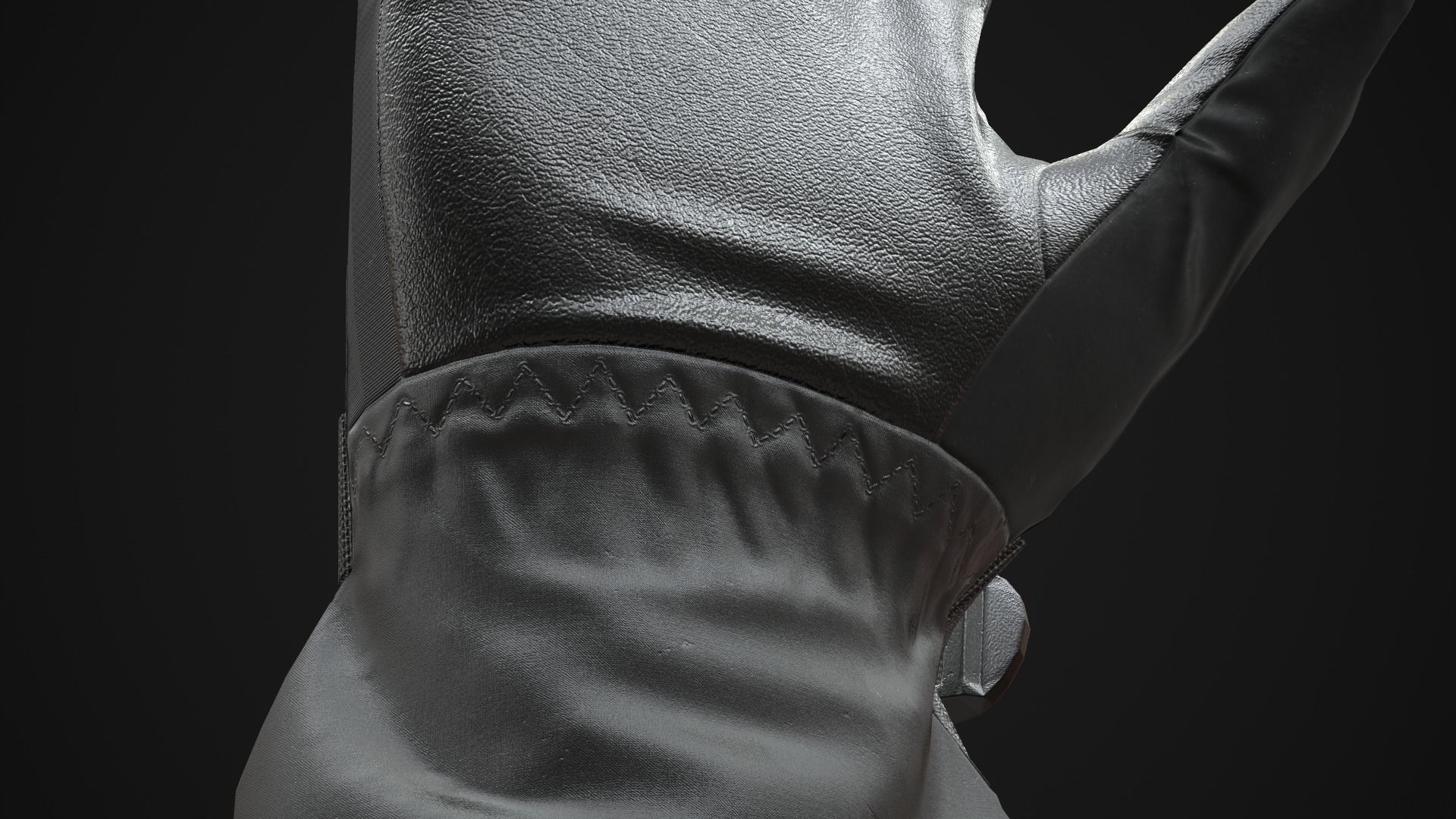 Winter gloves pack 3D Model Collection_24