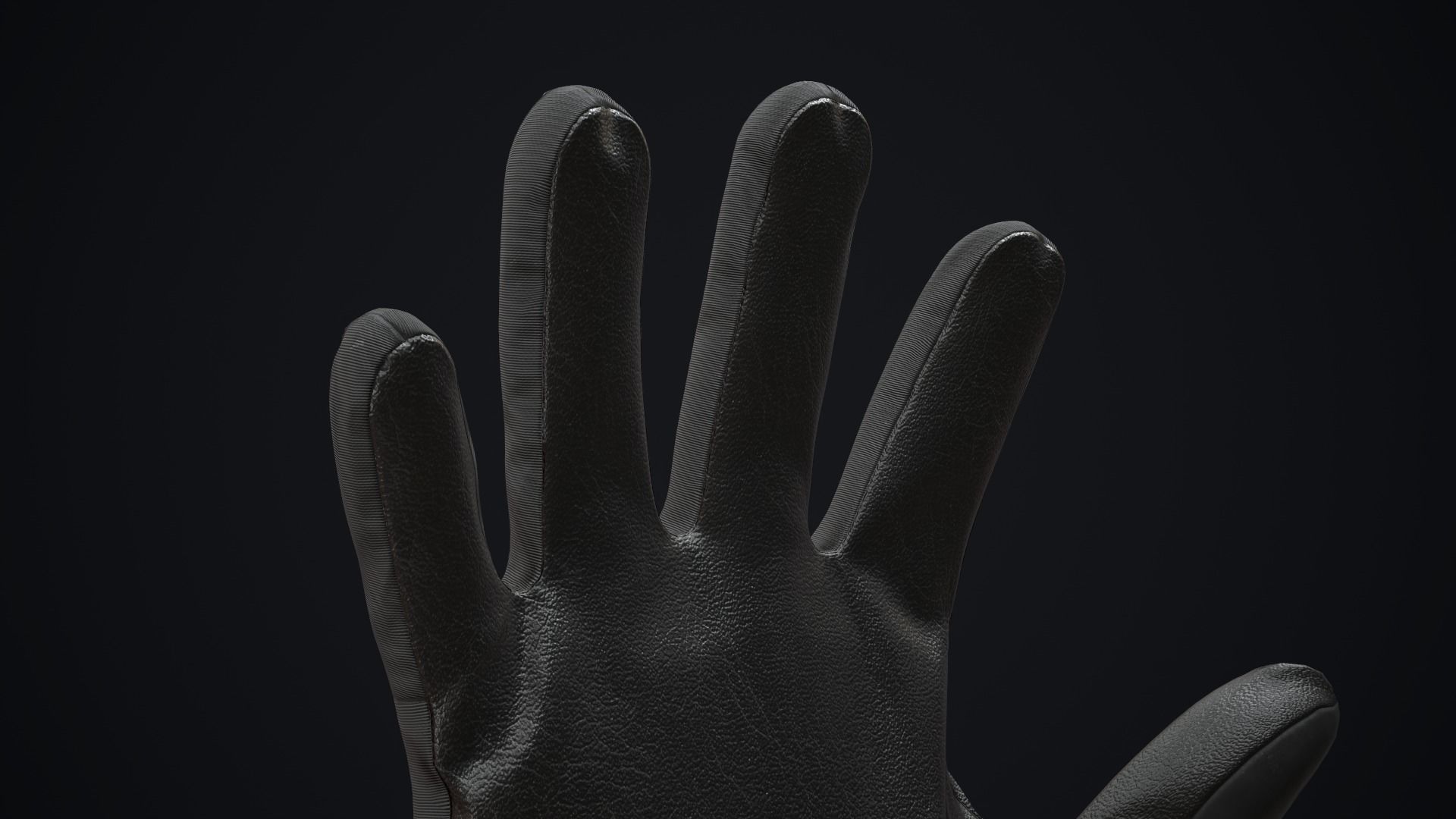 Winter gloves pack 3D Model Collection_13