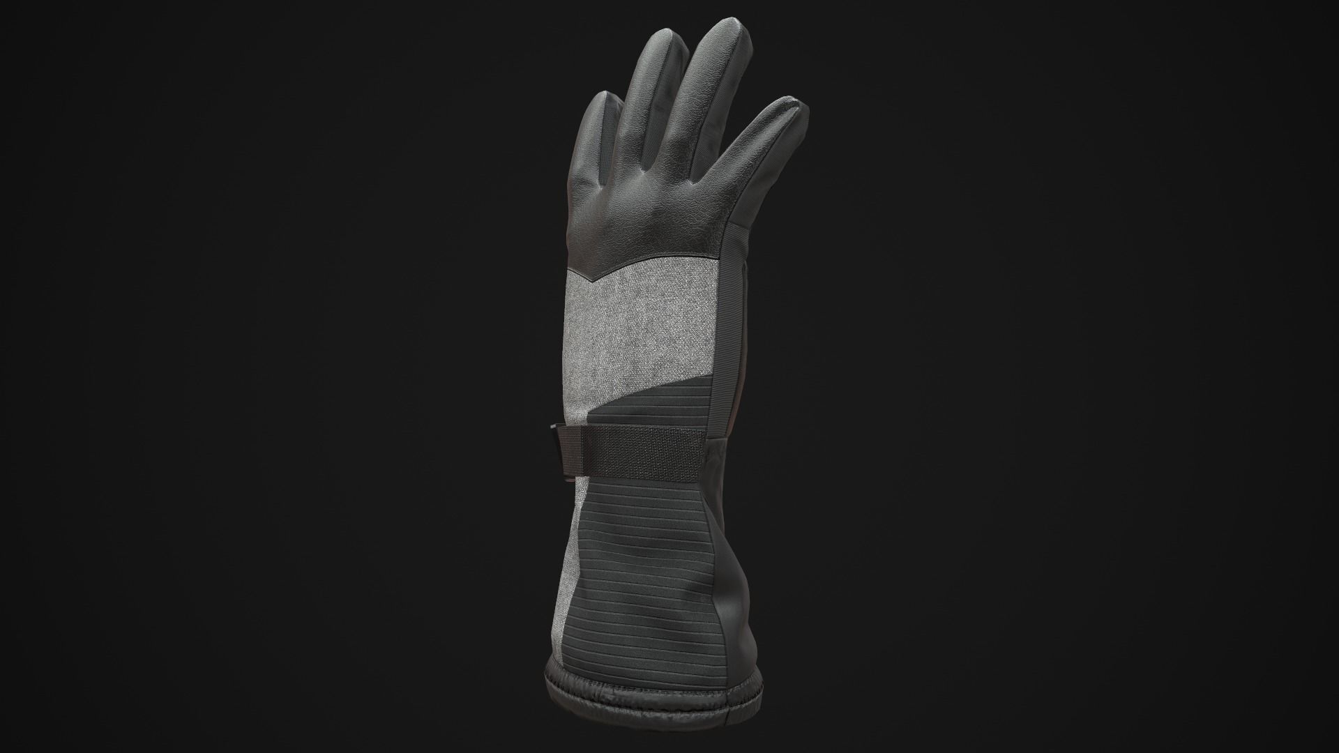 Winter gloves pack 3D Model Collection_19