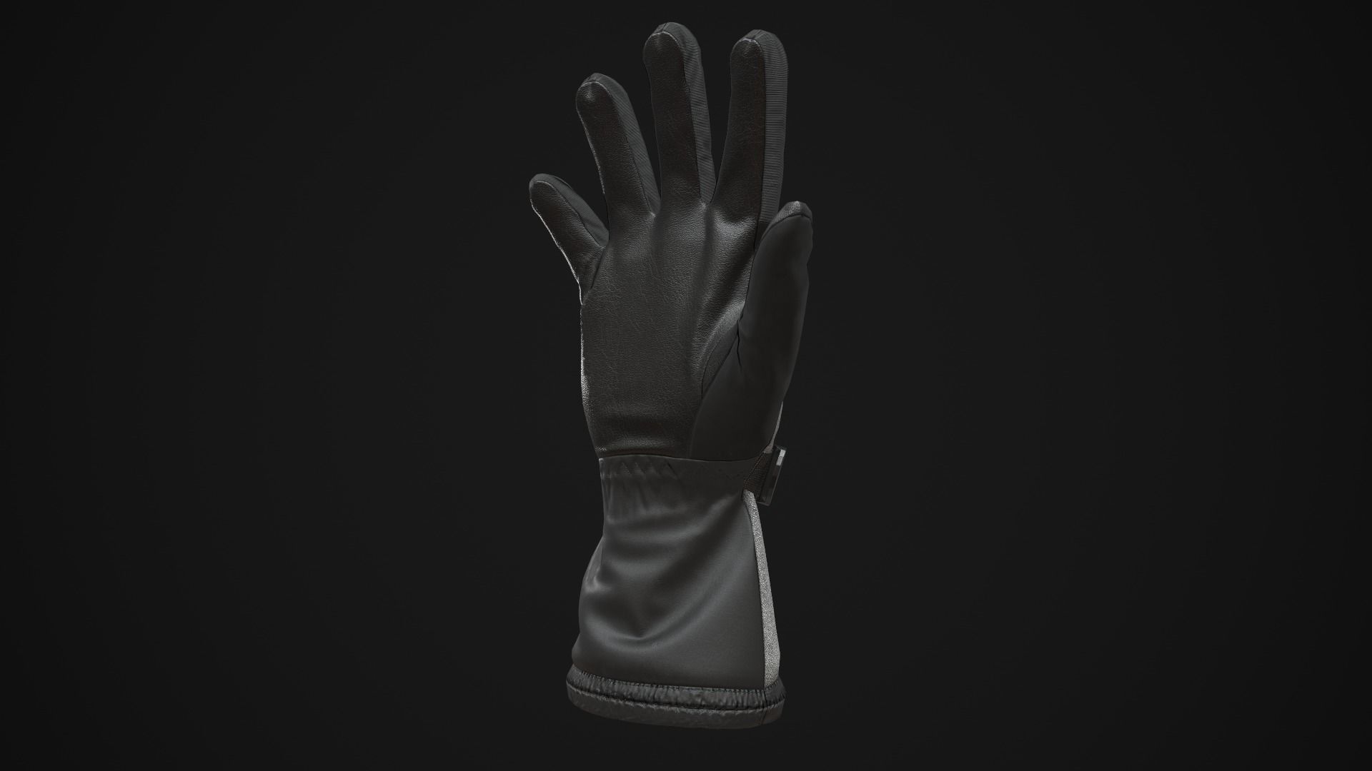 Winter gloves pack 3D Model Collection_21