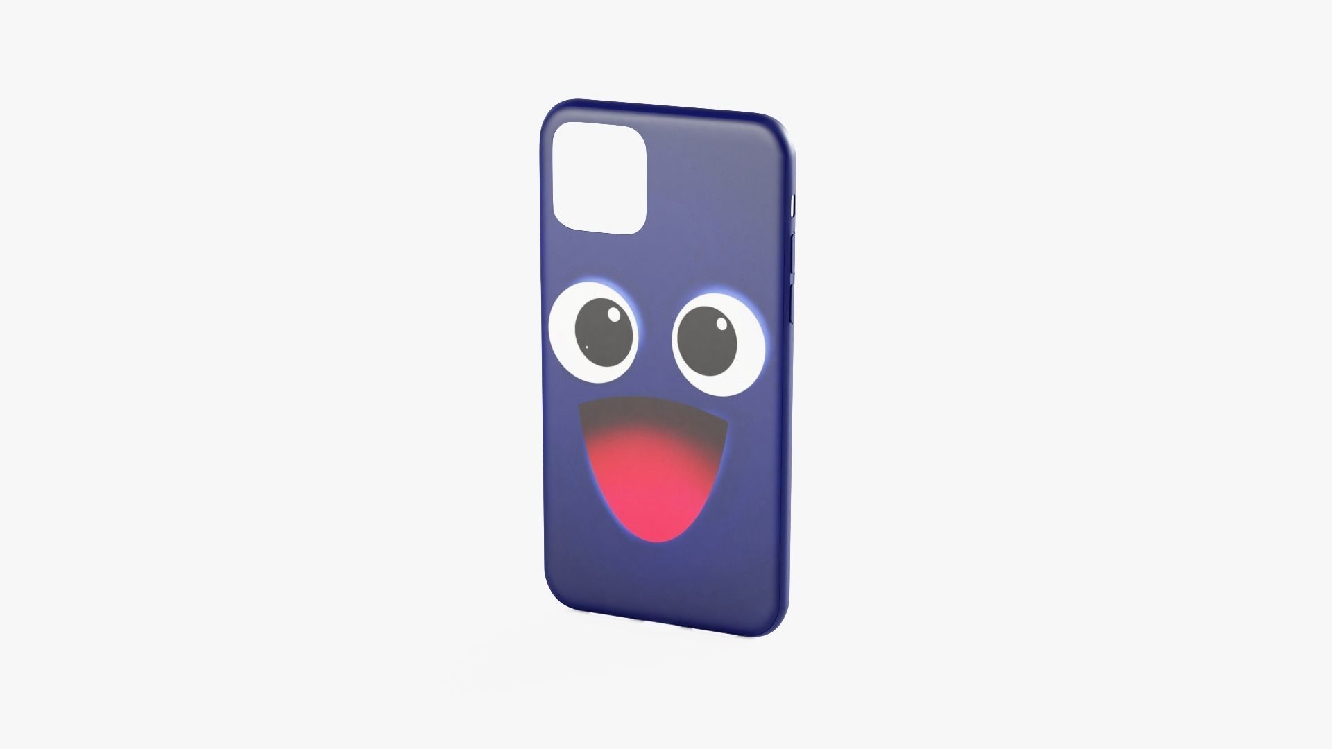 iPhone 11 case 7 Low-poly 3D model_11