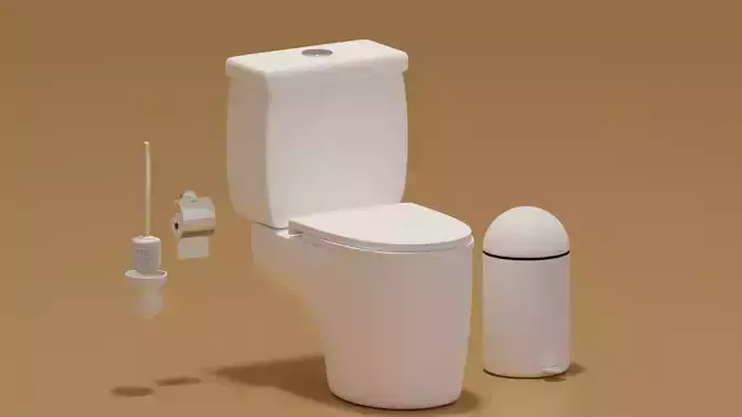 Toilet Toilet Brush Toilet Paper