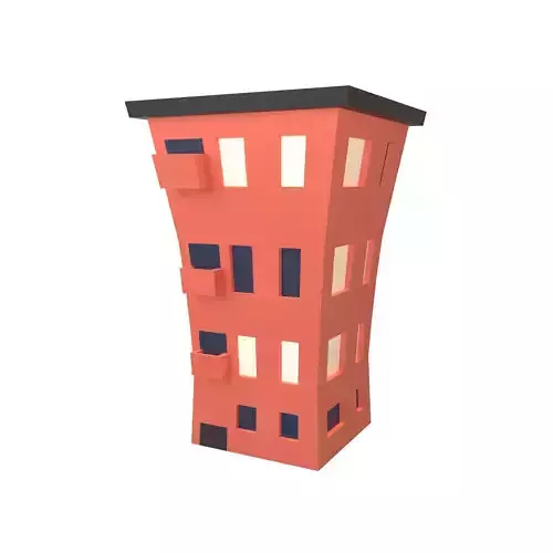 Low Poly Apartment v2 003