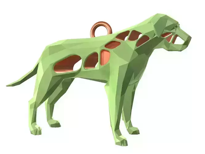 Animal Charm English Mastiff Pendant