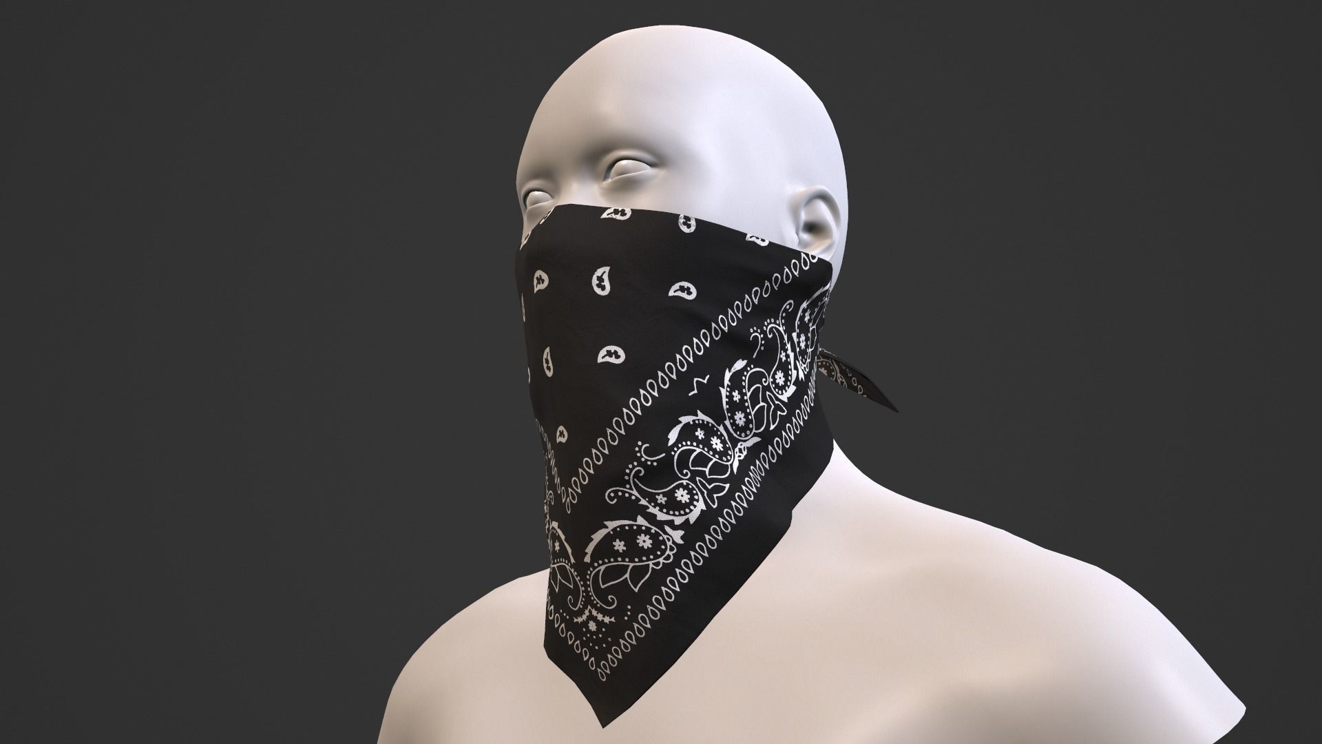 Bandanas pack 3D Model Collection_6