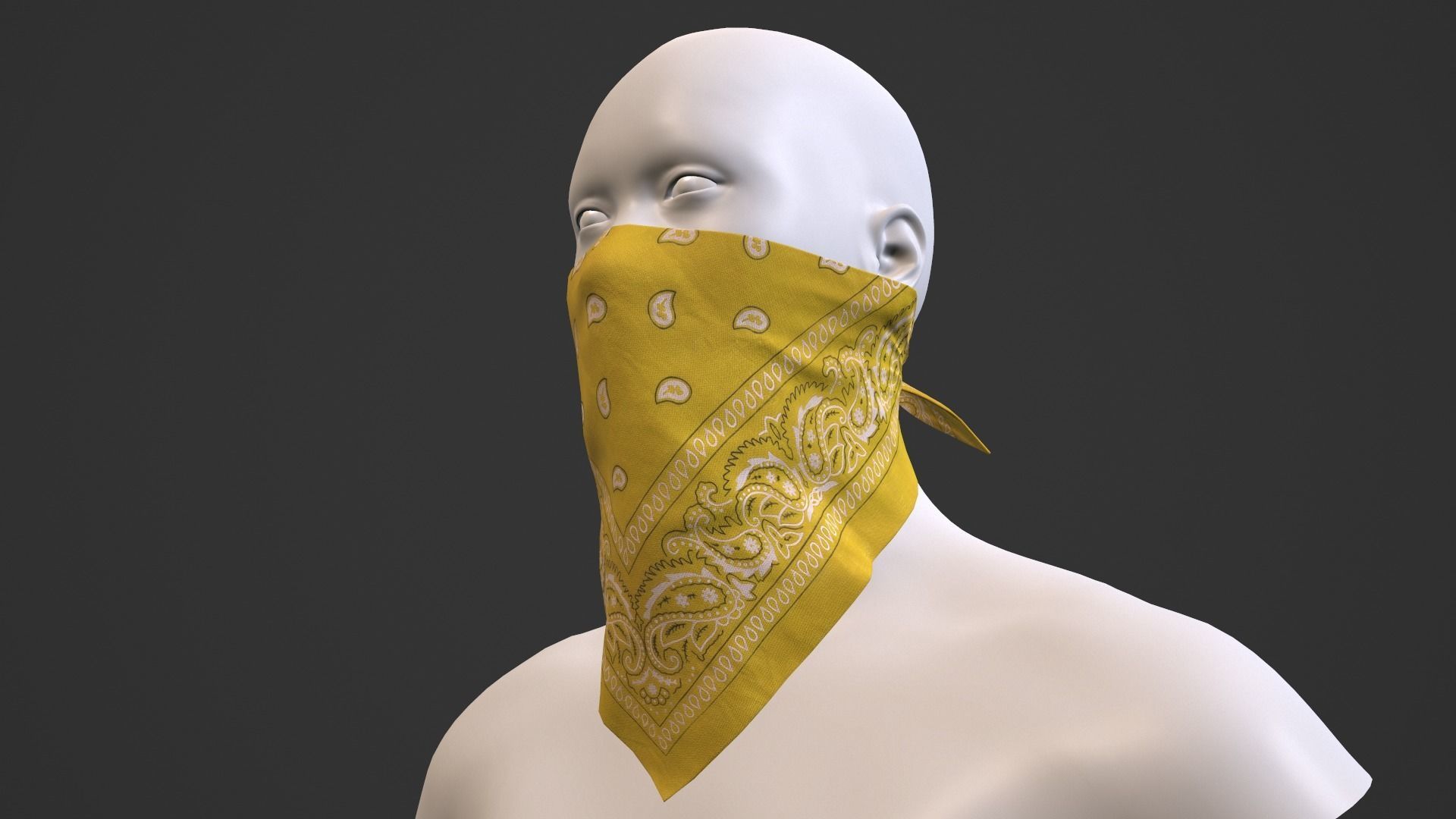 Bandanas pack 3D Model Collection_5
