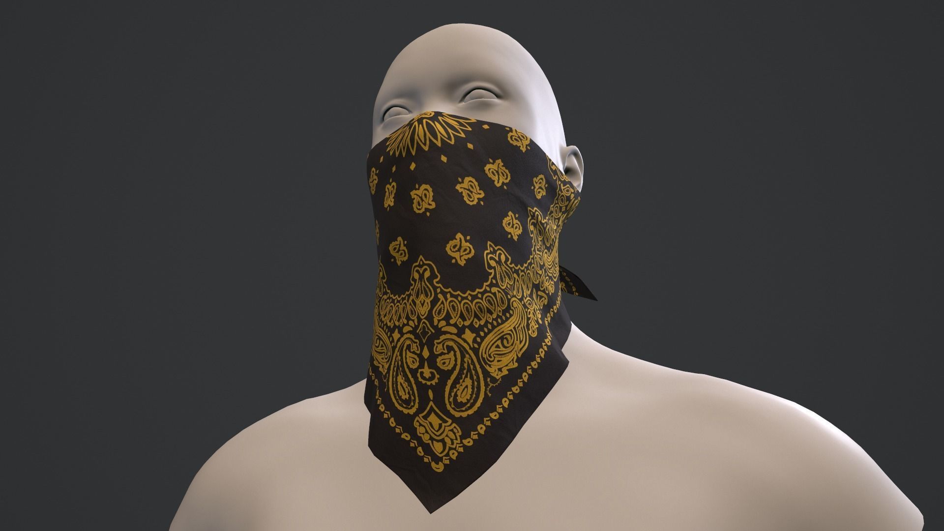 Bandanas pack 3D Model Collection_36
