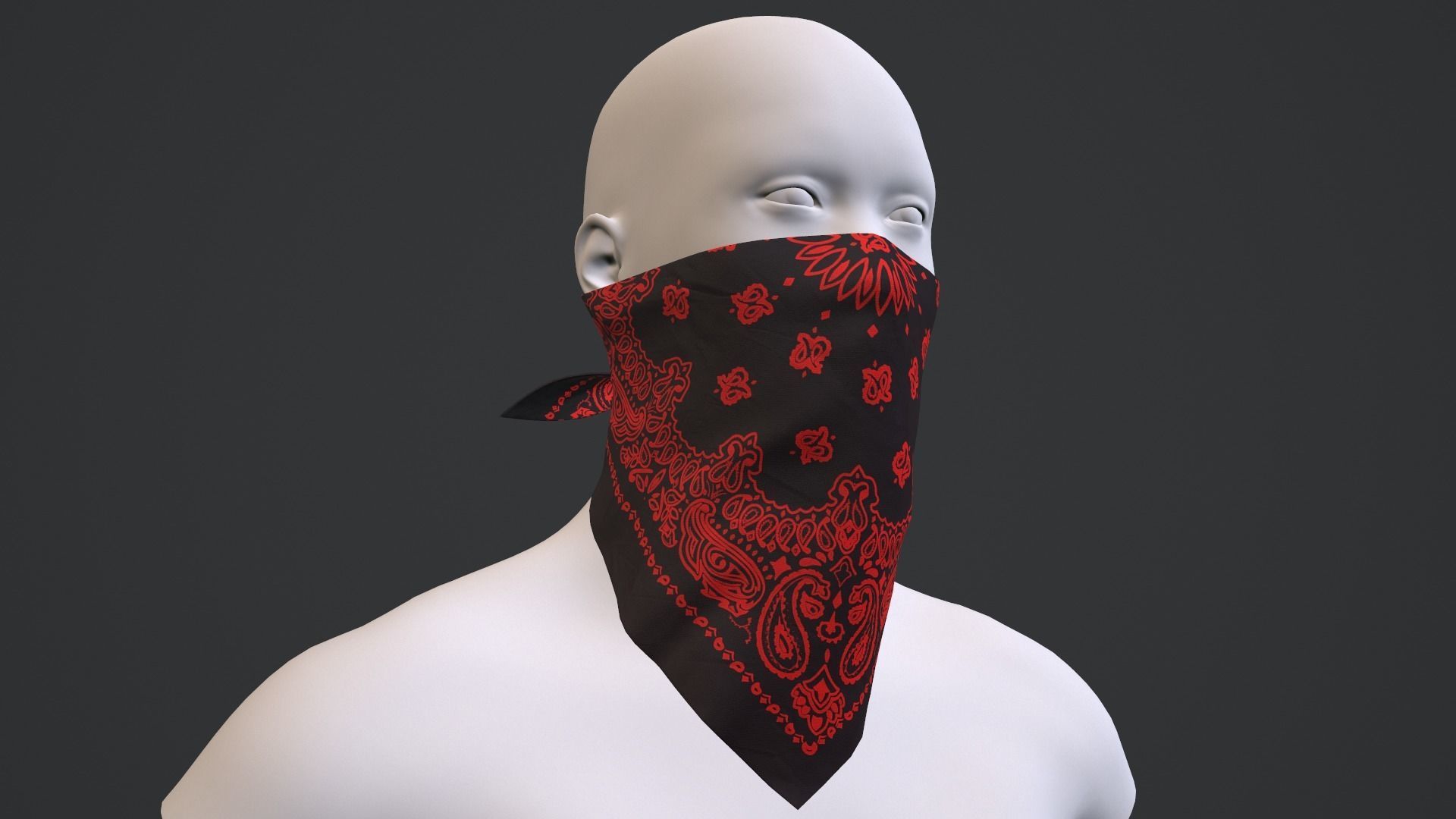 Bandanas pack 3D Model Collection_34