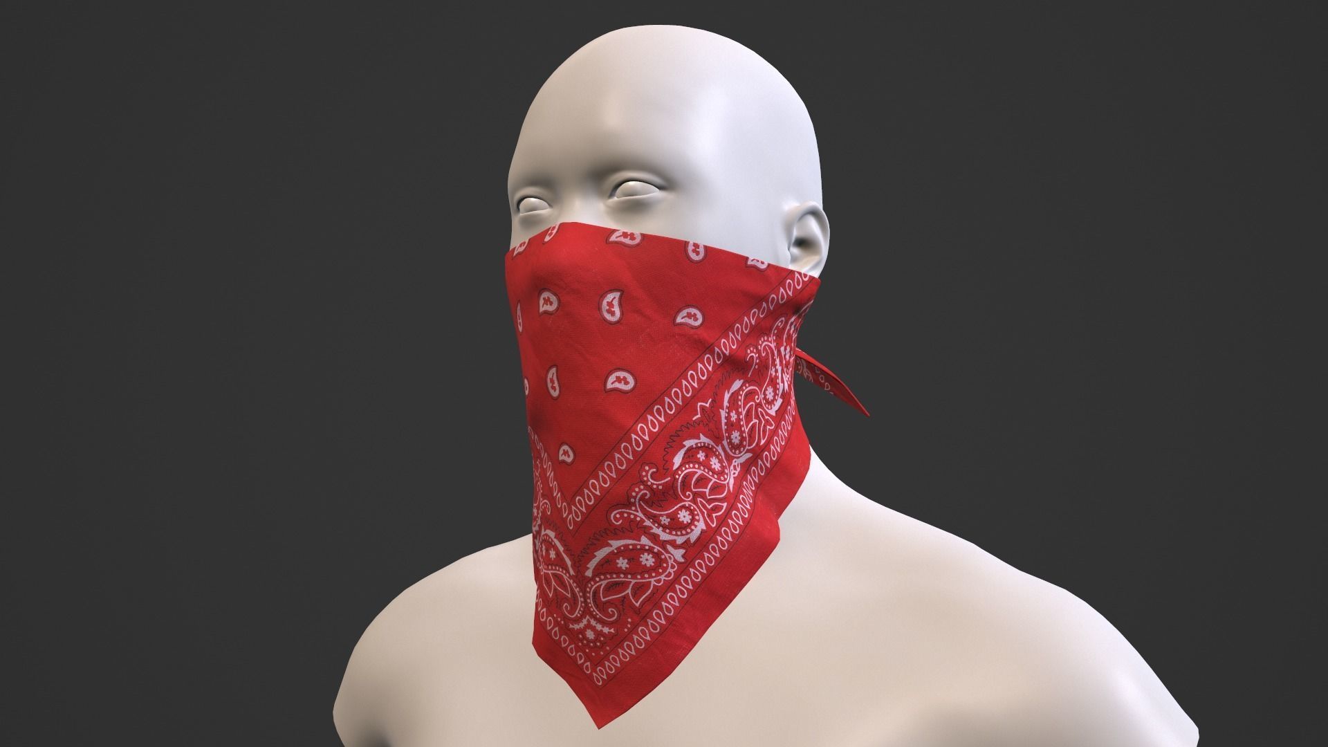 Bandanas pack 3D Model Collection_16