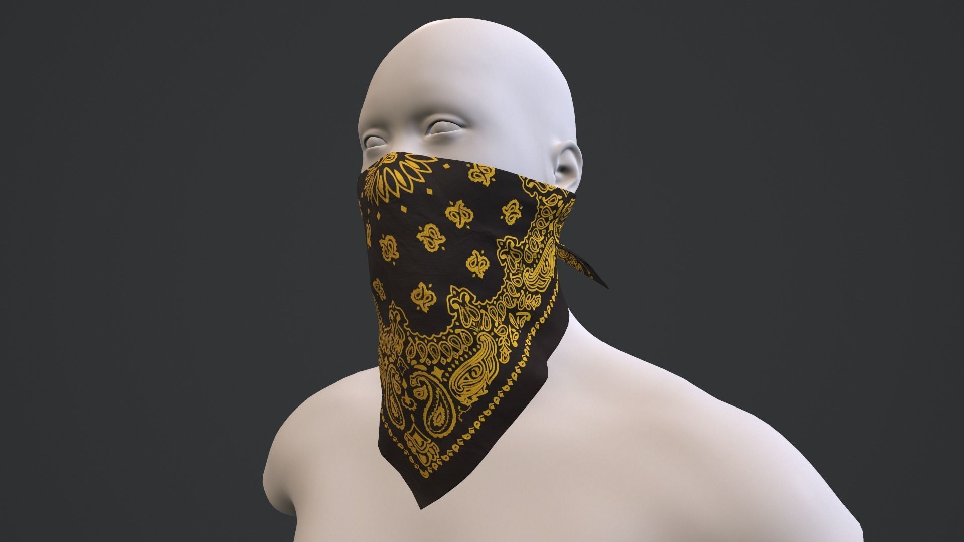 Bandanas pack 3D Model Collection_23