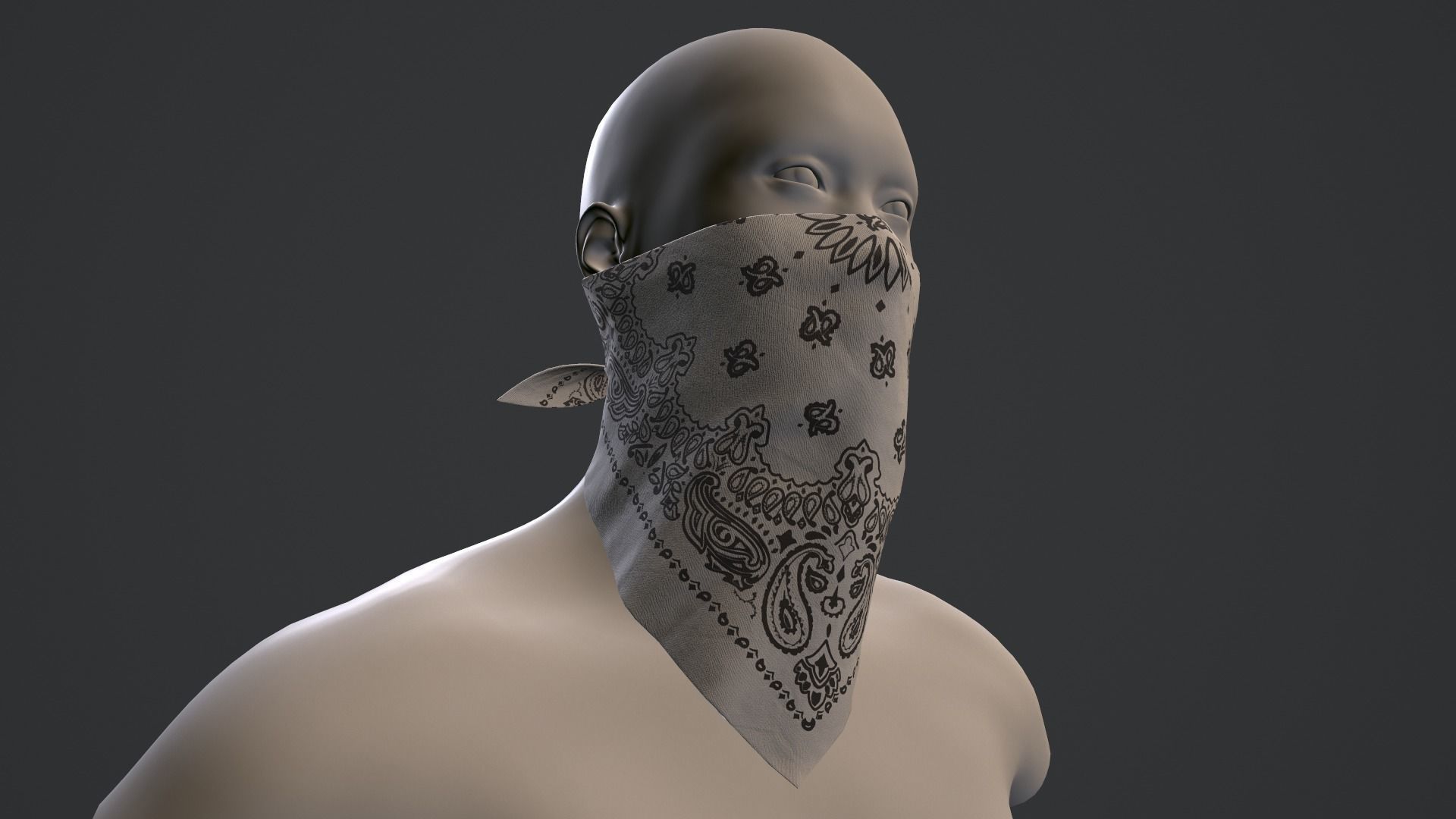 Bandanas pack 3D Model Collection_37
