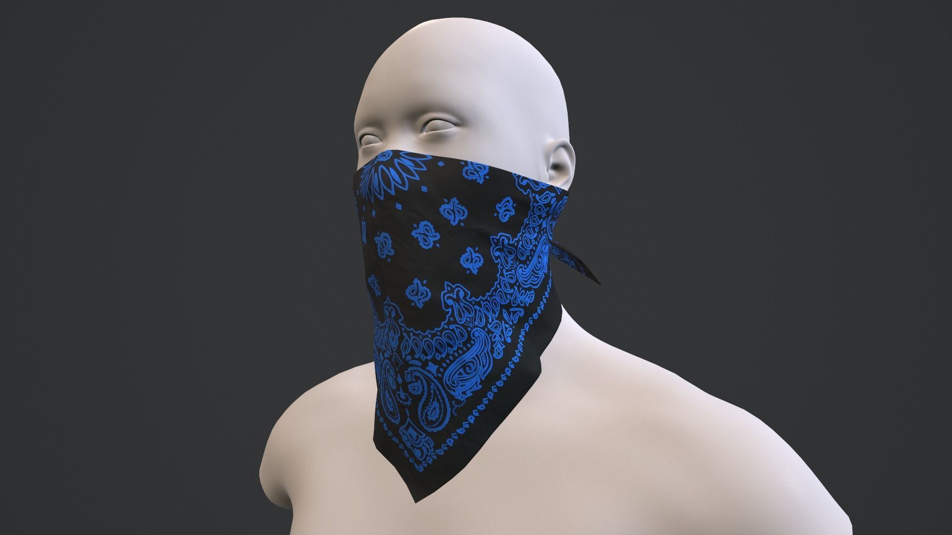 Bandanas pack 3D Model Collection_22