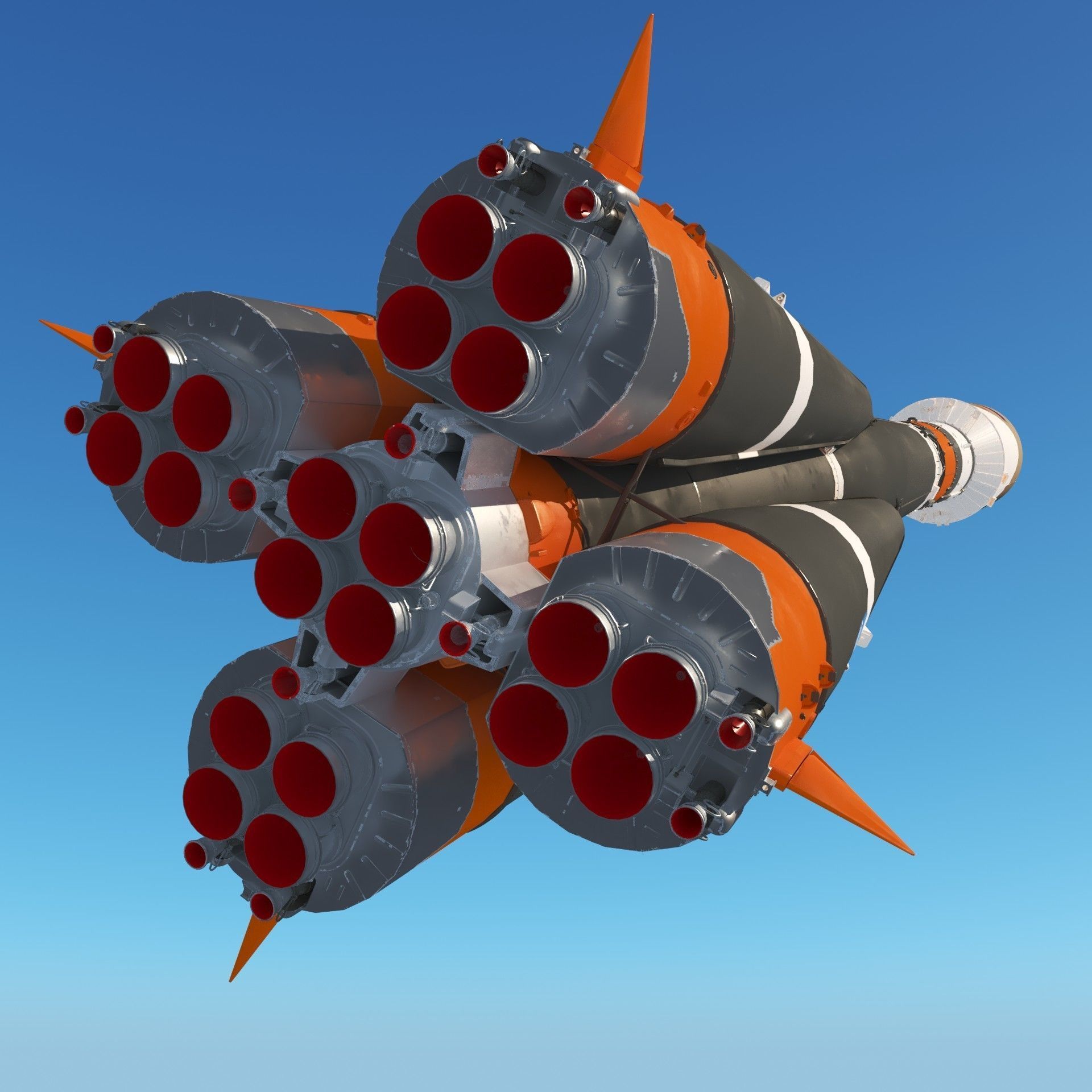 Soyuz 2 Rocket 3D model_5