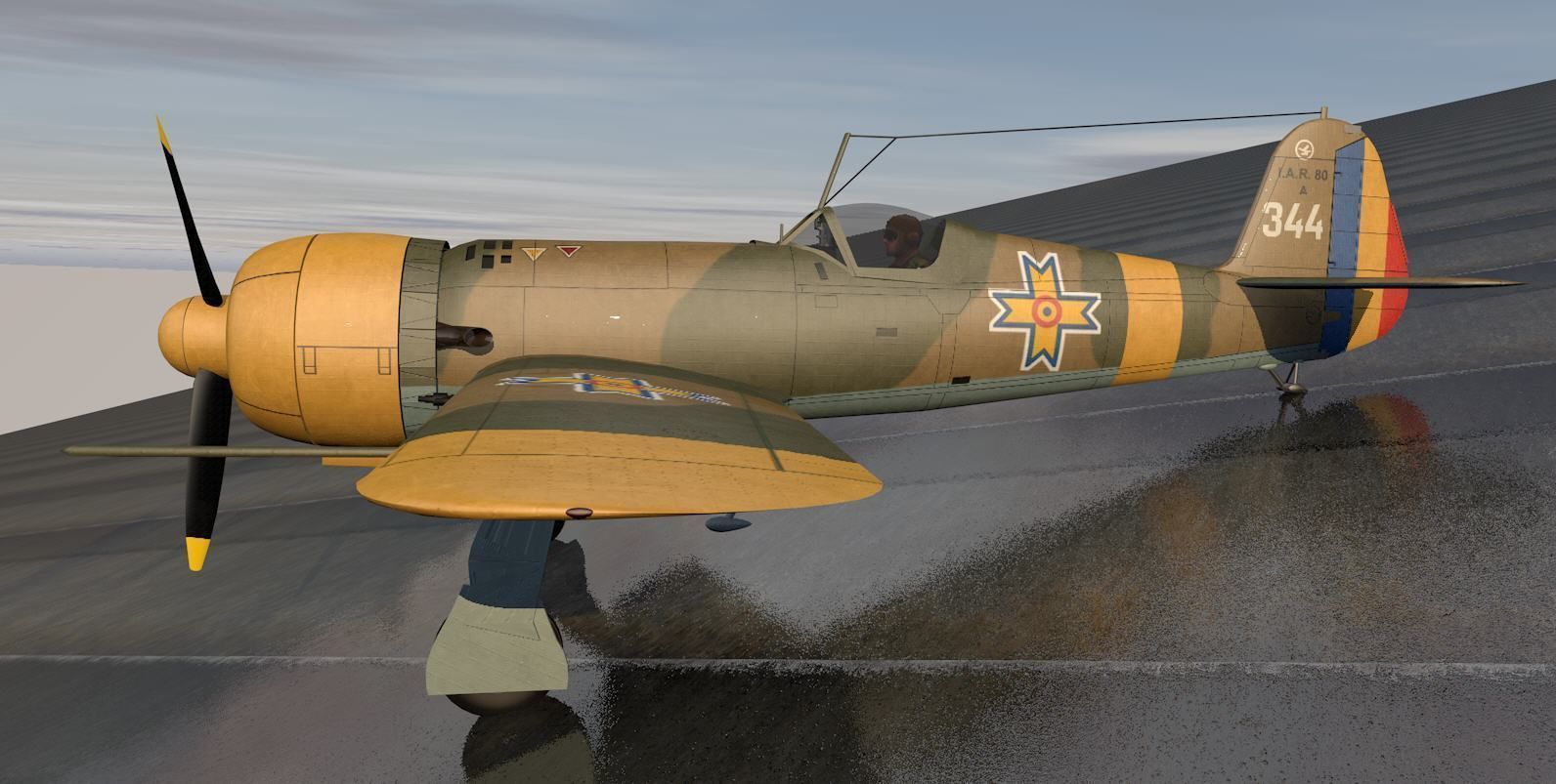 IAR-80A luftwaffe fw 3D model_2