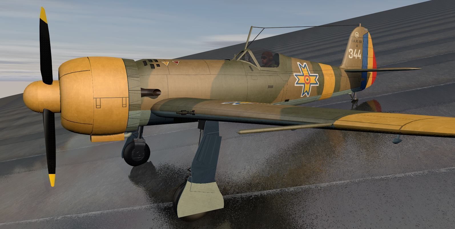 IAR-80A luftwaffe fw 3D model_7