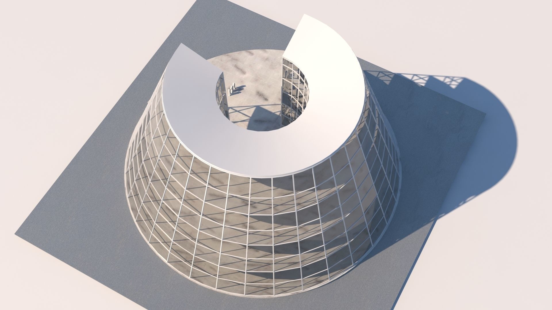 future building 2 exterior-interior 3D model_4